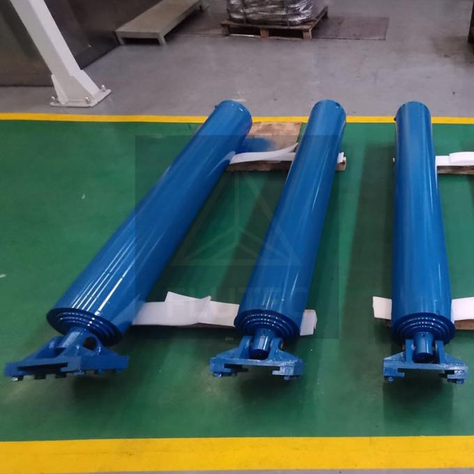 4 Stage Telescopic Hydraulic Cylinder Double Acting For Hydraulic Gantry 2