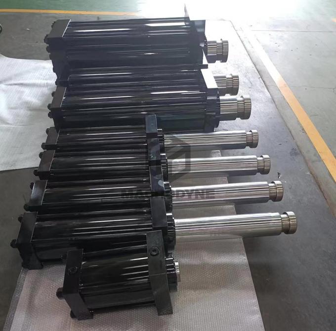 Flutec Telescopic Hydraulic Cylinder Double Acting Oil Cylinder For Mechanical Engineering 1