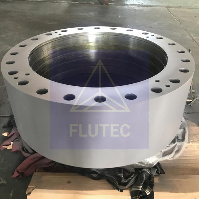 China Custom Large Bore Machined Cylinder Gland Ring for Hydraulic Press 0