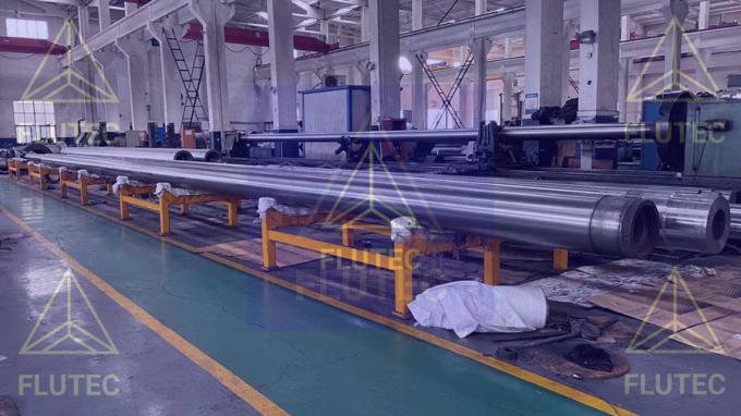 Steel Hydraulic Cylinder Piston Rod CNC Machining Customization Available 7