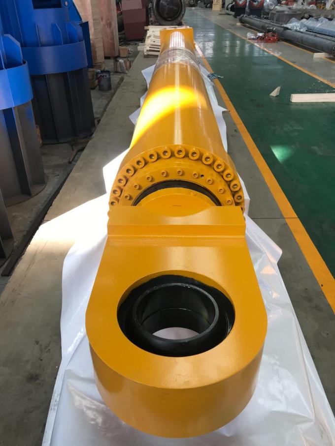 Carbon Steel Heavy Duty Hydraulic Cylinder Piston Type Custom Available 8