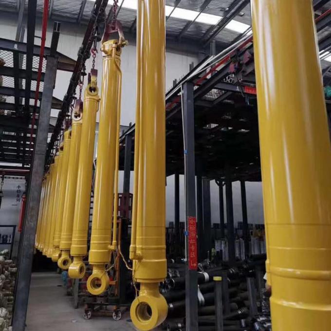 Mobile Equipment Boom Hydraulic Cylinder For Excavator Custom Available 1