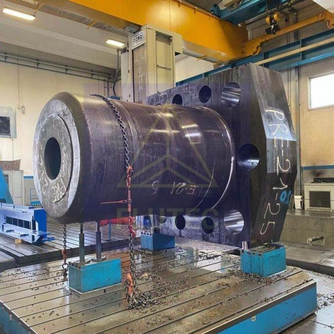 Double Acting Hydraulic Cylinder Piston Rod For 5000ton Extrusion Machine 0