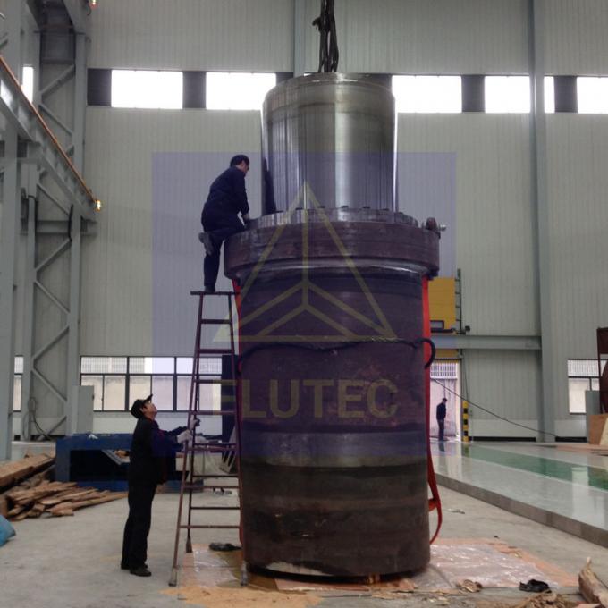                  100% Pressure Testing Heavy Duty Large Plunger Hydraulic Press Cylinder              0