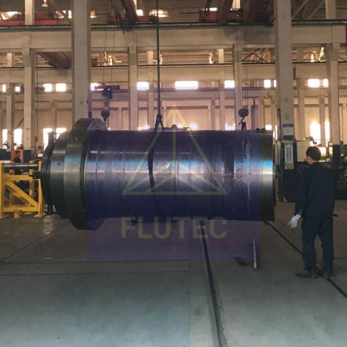 100% Pressure Testing 600 Ton Hydraulic Press Cylinder Tube 1