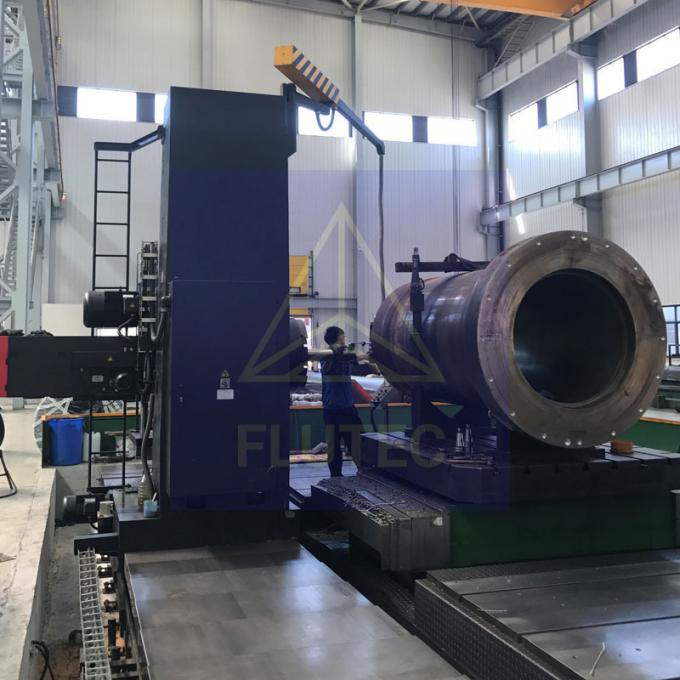 100% Pressure Testing 600 Ton Hydraulic Press Cylinder Tube 4