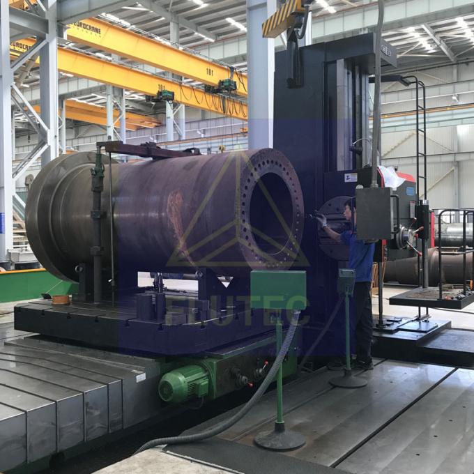 100% Pressure Testing 600 Ton Hydraulic Press Cylinder Tube 2