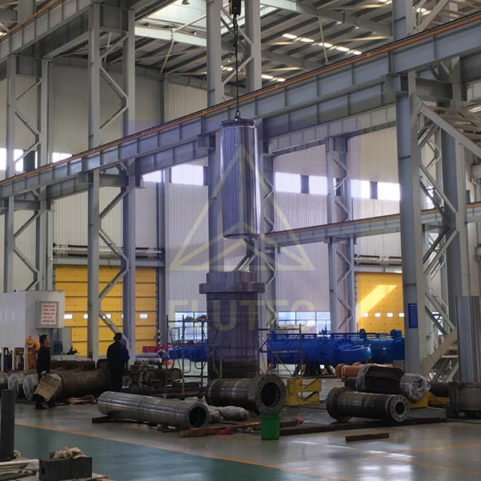100% Pressure Testing 600 Ton Hydraulic Press Cylinder Tube 5