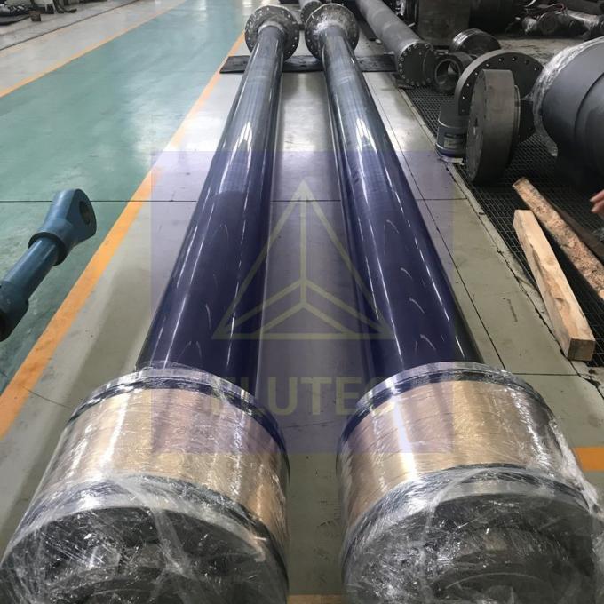 Mobile Equipment Hydraulic Cylinder Piston Rod Long Stroke Ceramic Coated 2