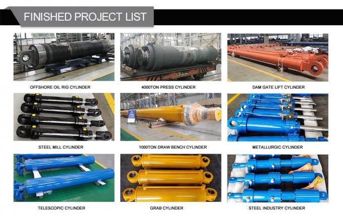 Facrory Direct Custom Hydraulic Cylinders with Transducer Sensor 7