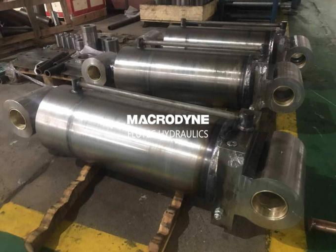 Durable Hydraulic Boom Cylinder , Ship Crane Hydraulic Cylinder 1
