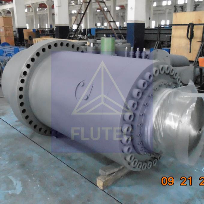 High Pressure Large Bore Press Cylinder For Hydraulic Shearing Machine 2
