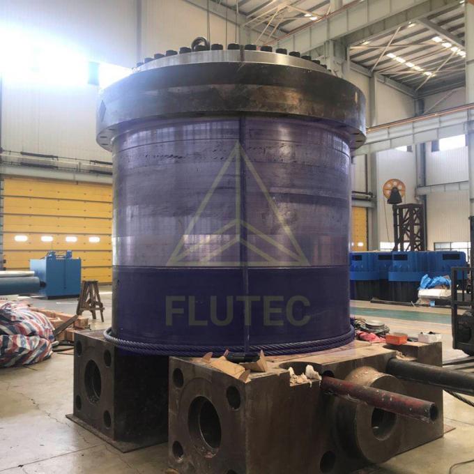 High Pressure Large Bore Press Cylinder For Hydraulic Shearing Machine 7