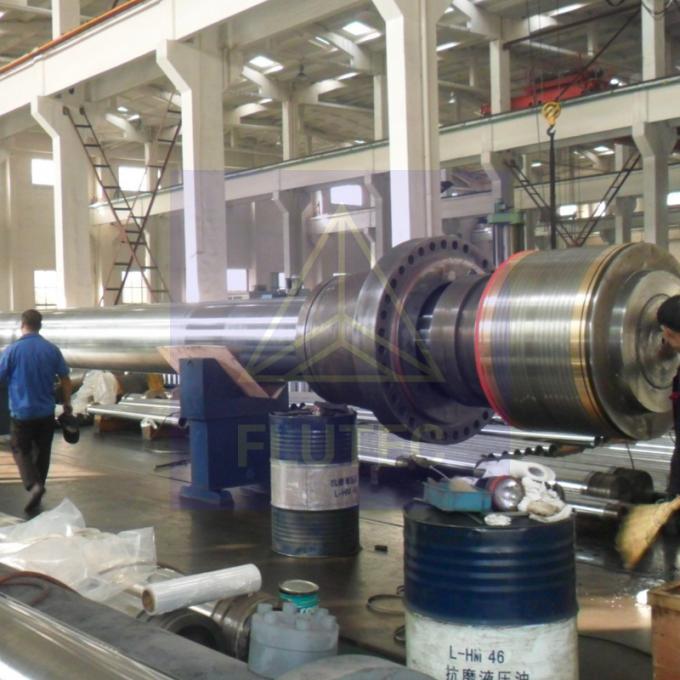 Long Stroke Double Acting Custom Made Hydraulic Cylinders For Cold Draw Machine 2
