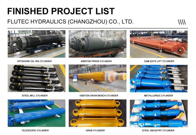 High Precision Hydraulic Parts Crusher Cylinders 380135200 ISO9001 Approved 1