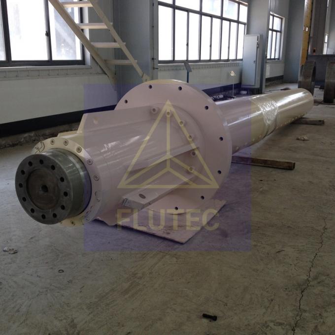 Inner Guide Heavy Duty Hydraulic Cylinder Medium Pressure For Casting Equipment 0