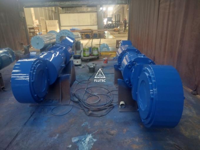 Press Hydraulic Oil Cylinder Double Acting For Steel Mill Factory 0