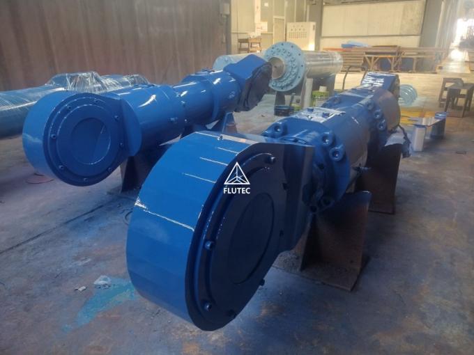 Press Hydraulic Oil Cylinder Double Acting For Steel Mill Factory 1