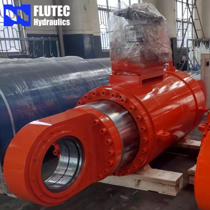 Customized Hydraulic Lift Cylinder With Mainfold For Steel Factory 1