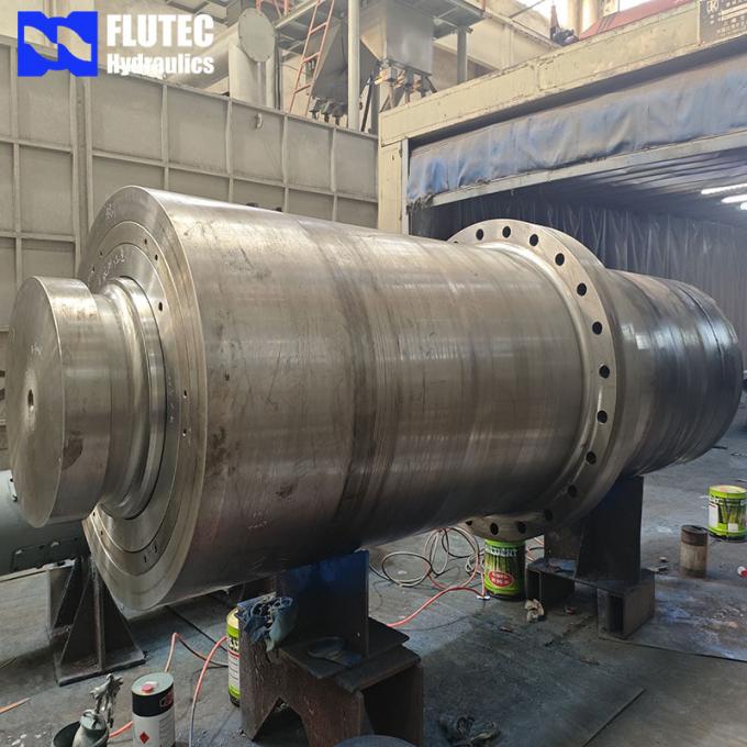 High Pressure Large Bore Press Cylinder For Hydraulic Shearing Machine 0