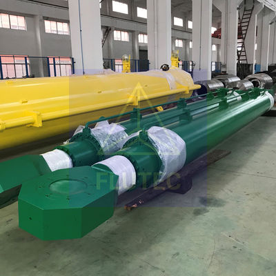 Carbon Steel Long Stroke Hydraulic Cylinder For Hydropower Plant Water Dam