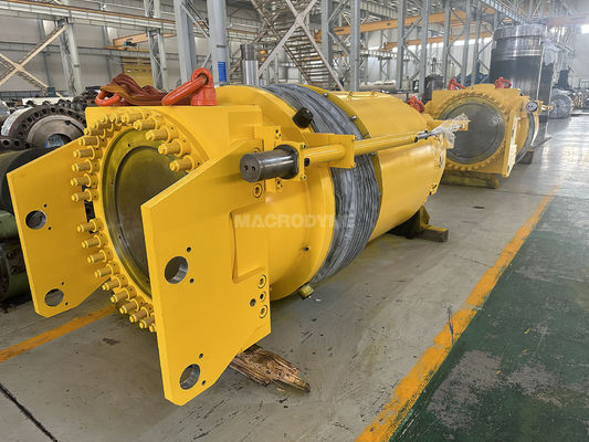 Double Acting Heavy Duty Hydraulic Cylinder Custom For Steel Mill