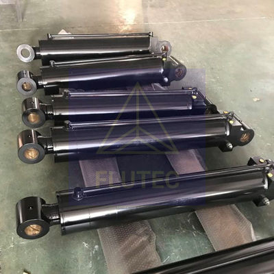 100% Pressure Testing Marine Hydraulic Cylinder Double Acting For Ship Crane