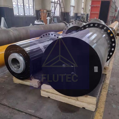 Flutec Large Bore Hydraulic Cylinder Tailer-Made Long Stroke For Shear