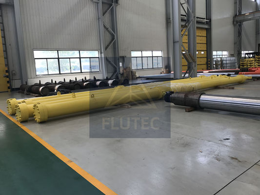 Spillway Gate Hoist Hydraulic Cylinder Custom For Shearing Machine